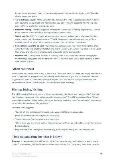 The Toddler Years (2-4) — page 3